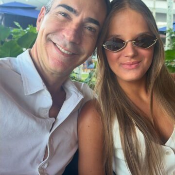 César Tralli celebra reencontro com Rafa Justus: “Pura alegria”