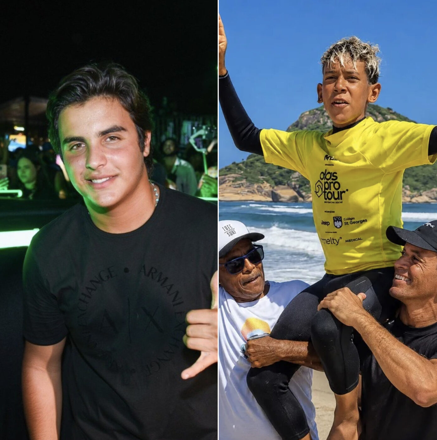 Surfista baiano de 11 anos conquista título internacional e ganha homenagem de Marcelo Sangalo: “Meu cria”