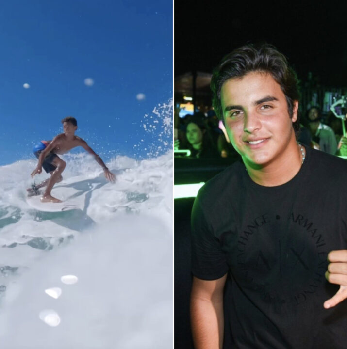 Atleta baiano de 11 anos esbanja talento no surf e elogia música inédita de Marcelo Sangalo: “Trilha perfeita”