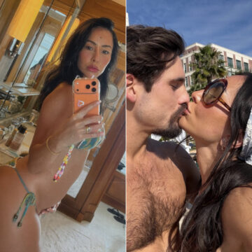 Grávida, Sabrina Sato exibe barriguinha em viagem com Nicolas Prattes; veja
