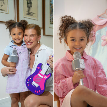 Lore Improta encanta ao apresentar primeira música interpretada por Liz, sua filha com Léo Santana; ouça