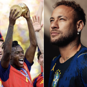 Jogador da Espanha dedica título da Copa do Mundo a Neymar: ‘Também é por ele’