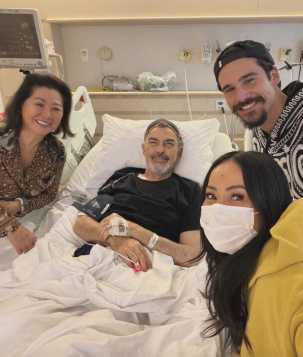 Sabrina Sato publica nova foto com o pai internado e emociona: “Já deu tudo certo”