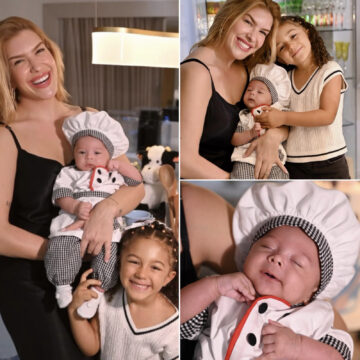 Lore Improta encanta ao celebrar 2 meses de Levi, seu segundo filho com Léo Santana; veja fotos