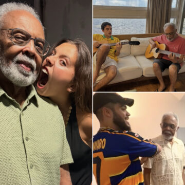 Gilberto Gil encanta ao exibir registros raros com os netos; veja