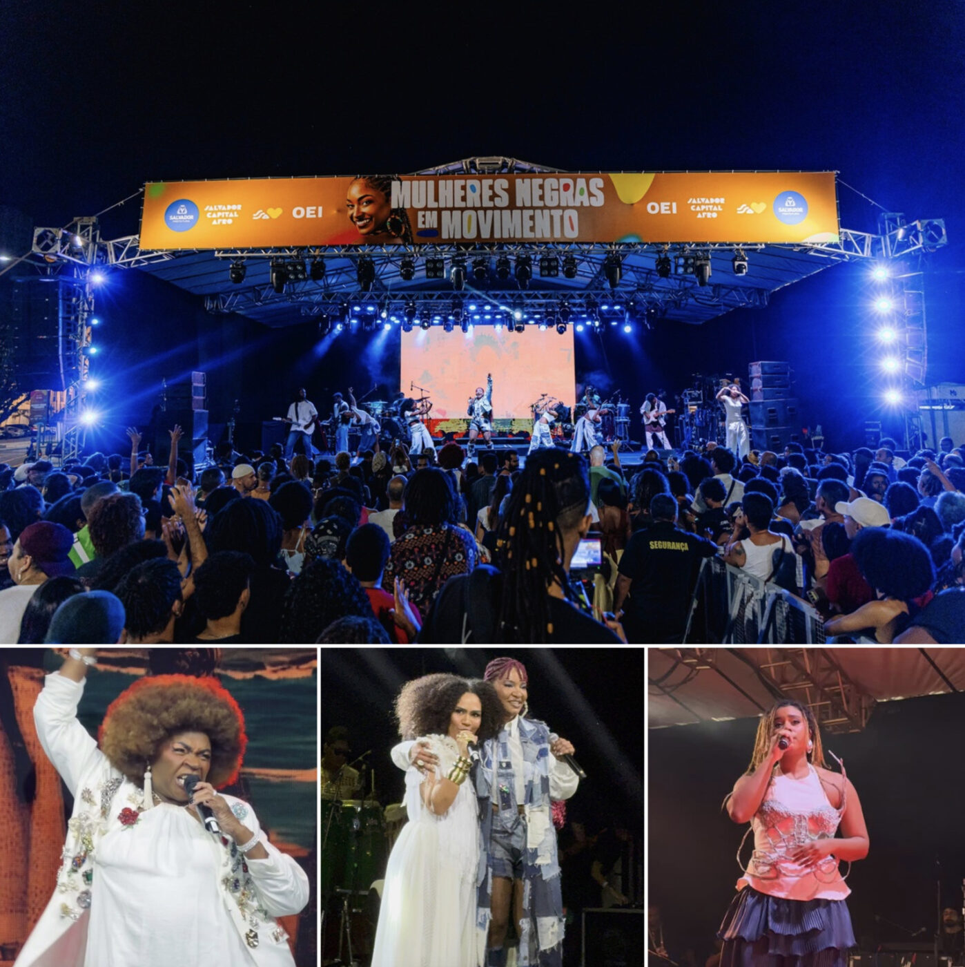 Zezé Motta, Mariene de Castro e Melly comandam encerramento do Circuito Mulheres Negras em Movimento em Salvador