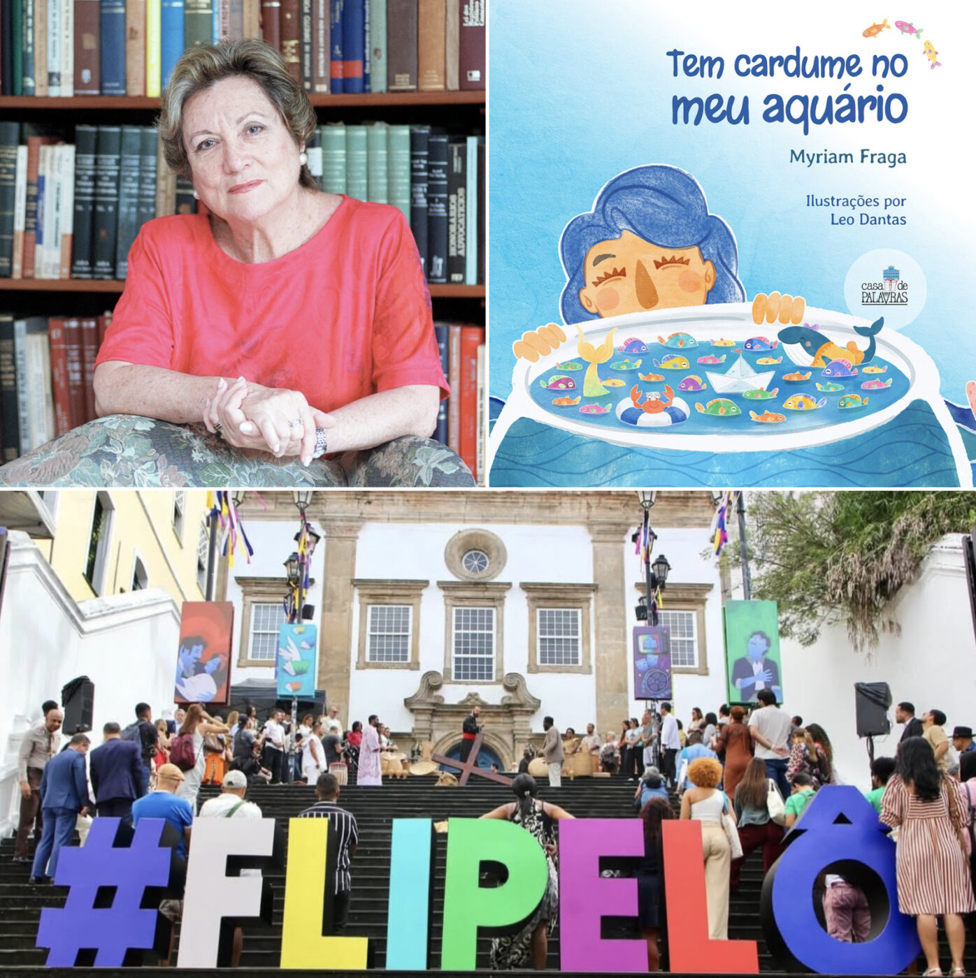 “Tem cardume no meu aquário”: livro inédito de Myriam Fraga será lançado durante a Flipelô