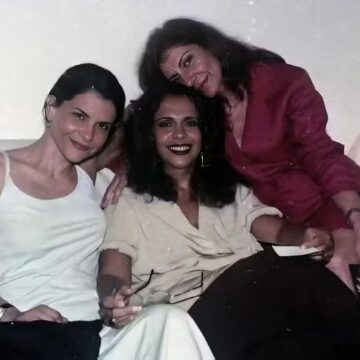Marina Lima resgata foto com Gal Costa e Marília Pêra: ‘Um grande amor na vida’