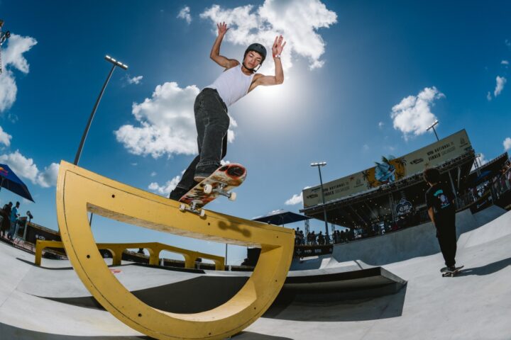 Aos 17 anos, Matheus Mendes brilha na competição que marcou a inauguração do novo Skatepark do Subúrbio