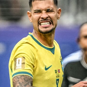 Brasil x Noruega: gol anulado da Noruega e pênalti desperdiçado por Bruno Guimarães marcam início do jogo