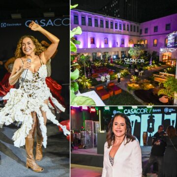 CASACOR Bahia 2026 abre com 46 ambientes e show de Daniela Mercury; veja fotos