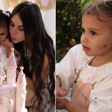 Amanda Kimberlly celebra 2 anos de Helena, sua filha com Neymar, sem a presença do jogador