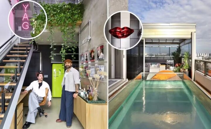 Filho de Mauricio de Sousa mostra apartamento, com referências ao mundo gay, onde mora separado do marido