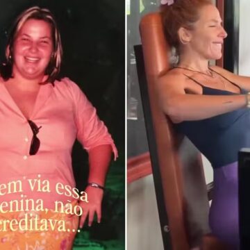Luiza Zveiter, do ‘Mais Você’, mostra antes e depois de perder 70 kg