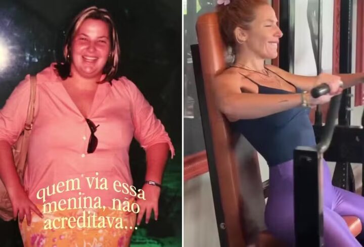 Luiza Zveiter, do ‘Mais Você’, mostra antes e depois de perder 70 kg