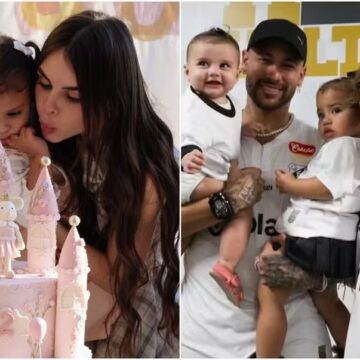Lembrancinha de aniversário revela bastidores da relação de Helena e Davi Lucca, filhos de Neymar