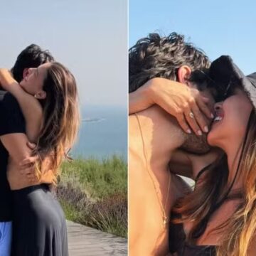 Noivo bilionário de Mariana Rios mostra registro do pedido de casamento: ‘Eu ajoelhei’
