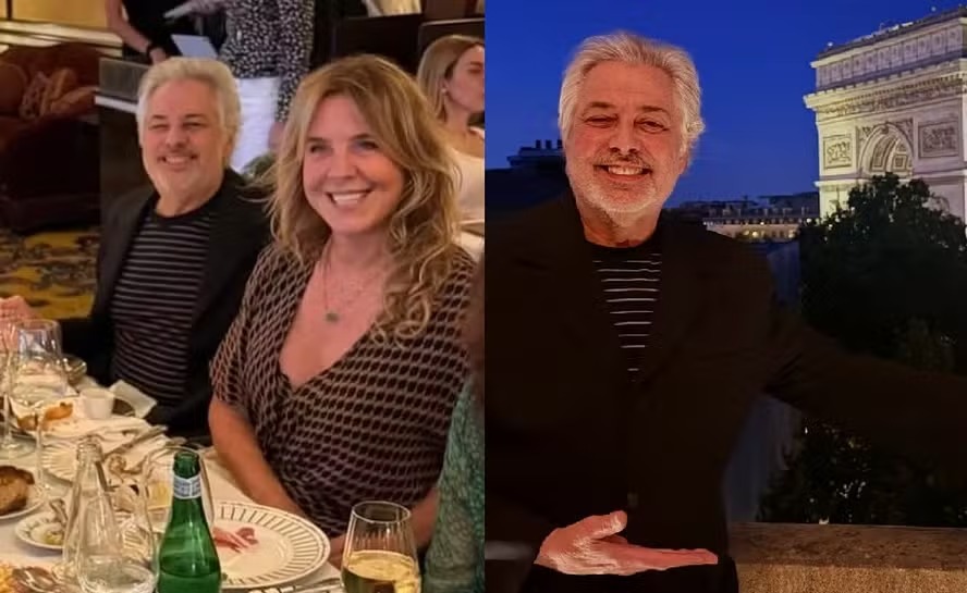 Viúvo de Rita Lee e empresária viajam para Paris e levantam suspeitas de romance
