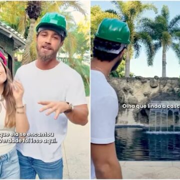 Coreto, ‘cachoeira’, cinema e mais: Larissa Manoela mostra nova mansão