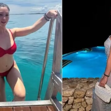 Quem é a apresentadora de TV envolvida em polêmica por postar fotos de biquíni