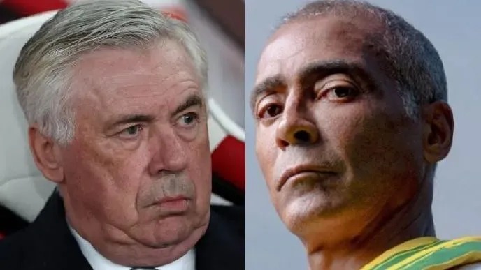 Romário pede demissão de Ancelotti após fracasso do Brasil na Copa: ‘Mandaria embora na hora’