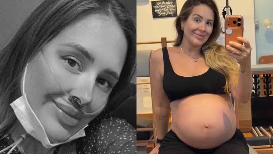 Patricia Leitte tem que adiar parto após diagnóstico: ‘Pedindo a Deus’