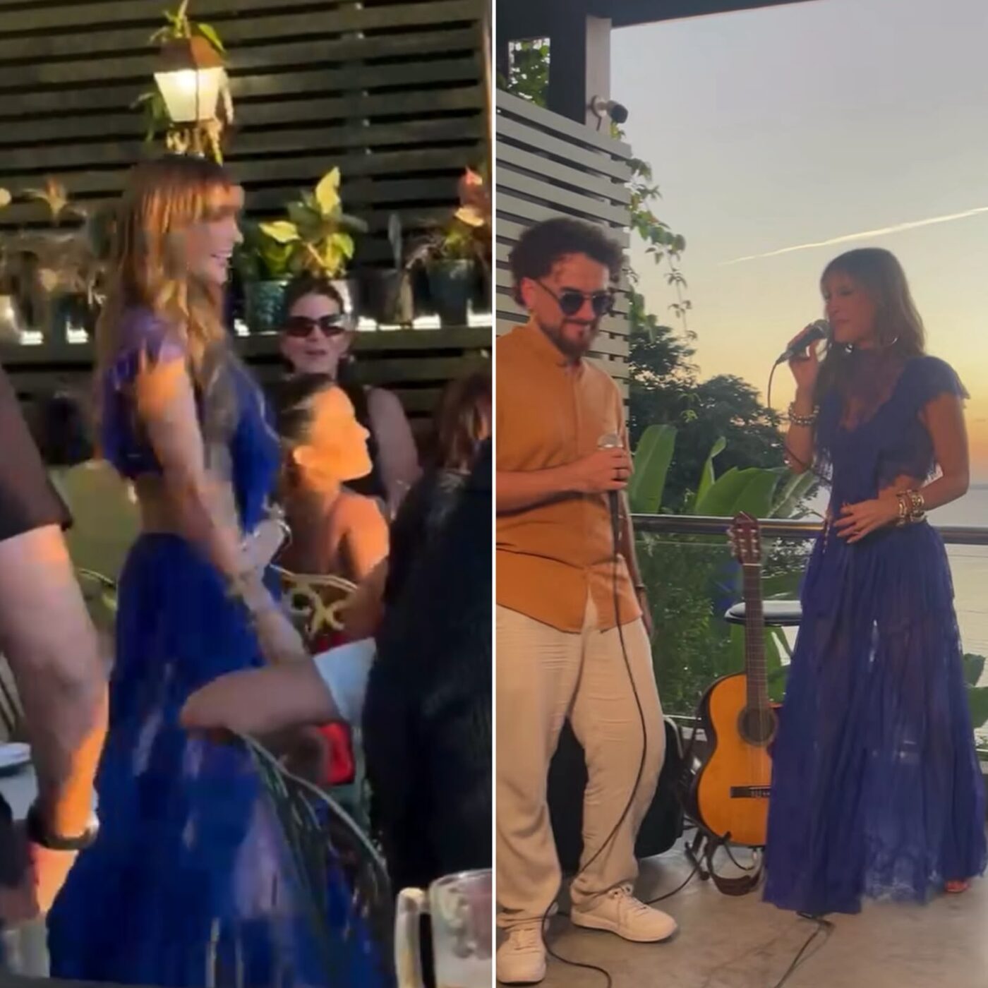 Claudia Leitte aparece de surpresa e canta em restaurante de Salvador; veja vídeo