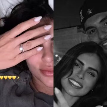 Isabella Arantes revela detalhe curioso em pedido de casamento de Gabriel Medina: ‘Nem imaginava’