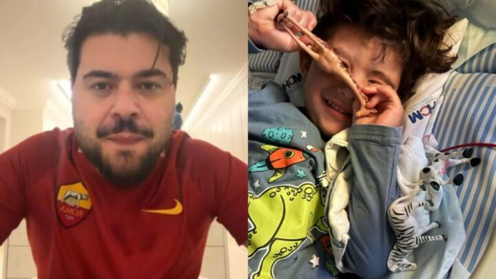 Dupla de Zé Neto, Cristiano atualiza estado de saúde do filho de 3 anos picado por animal venenoso