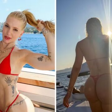 Frente e verso: Virginia Fonseca mostra fotos de passeio de iate com Vini Jr