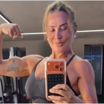 Aos 52 anos, Scheila Carvalho exibe shape após treino: ‘Sou um Porsche sem freios’