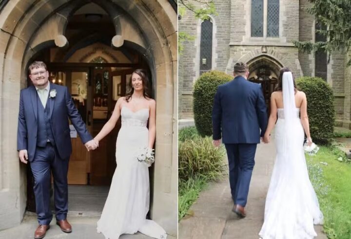 Noiva aposta em vestido de casamento de apenas R$ 103 e viraliza na web