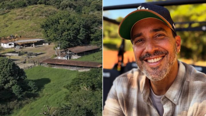 Aos 46 anos, André Marques mostra sua fazenda com refúgio para animais adotados