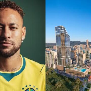 Prédio de Neymar em Itapema entra em reta final de construção; veja projeto
