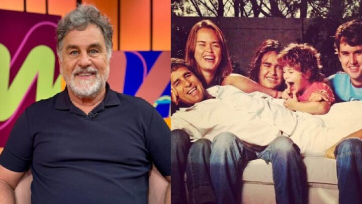 Marcos Frota revela culpa ao criar os filhos sozinho após a morte da esposa: ‘Convivi’