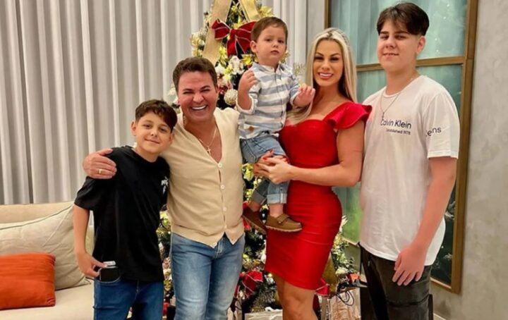 Esposa expõe regra de Eduardo Costa para os filhos: ‘Vai ter que ser cumprida’