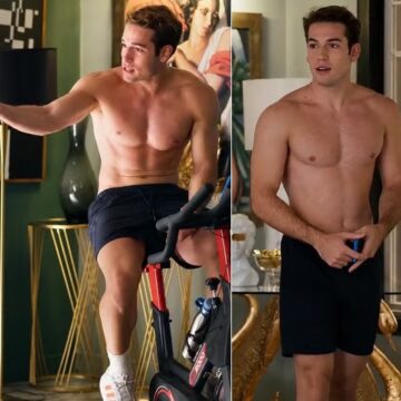 Aos 20 anos, filho de Giovanna Antonelli arranca suspiros ao surgir sem camisa em ‘Quem ama cuida’