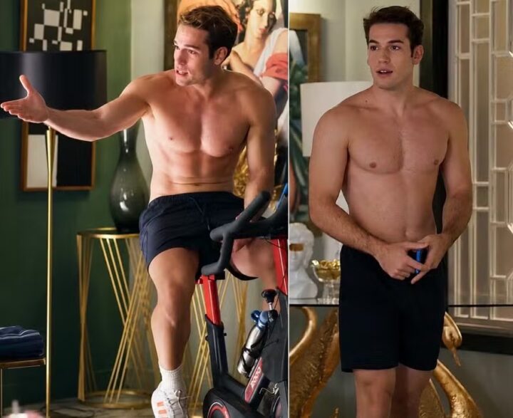 Aos 20 anos, filho de Giovanna Antonelli arranca suspiros ao surgir sem camisa em ‘Quem ama cuida’