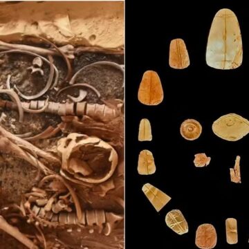 Arqueólogos encontram 24 peças conhecidas como ‘línguas de ouro’ em bocas de múmias no Egito