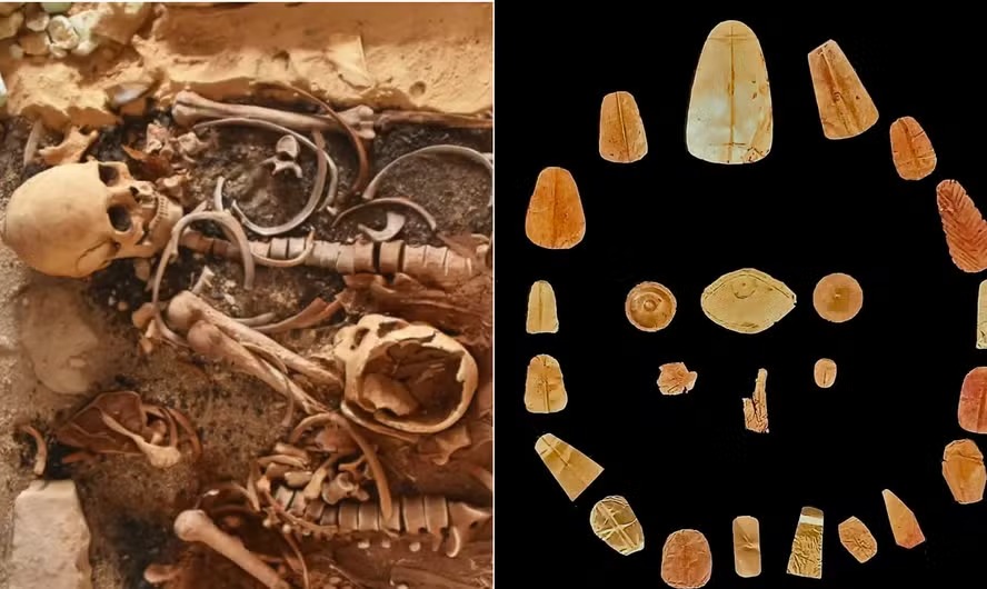 Arqueólogos encontram 24 peças conhecidas como ‘línguas de ouro’ em bocas de múmias no Egito