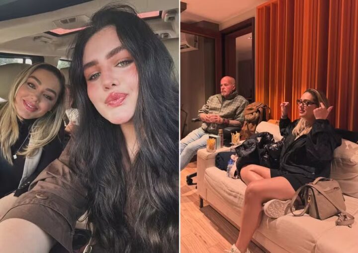 Ao lado do pai e da mãe, neta da cantora Maysa celebra lançamento de primeira música: ‘Obrigada, Deus’