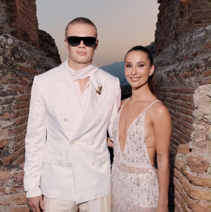 Haaland e namorada abrem álbum de fotos após desfile da Dolce & Gabbana na Itália; veja fotos