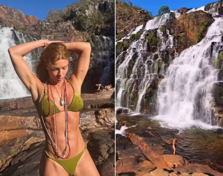 Grazi Massafera curte férias na Chapada dos Veadeiros após viagem à Itália com a filha