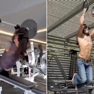 Dono de fortuna de R$ 460 milhões, cantor milionário só vai à academia de calça de couro ou jeans
