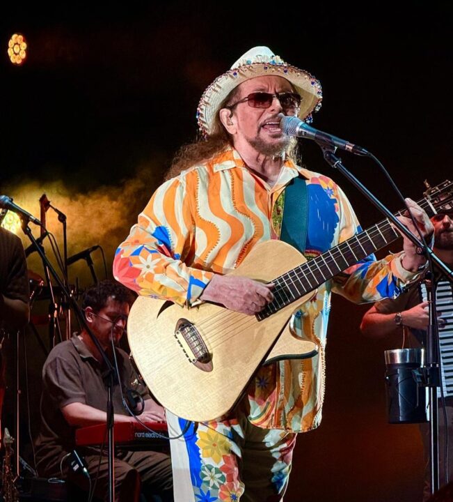 Aos 81 anos, Geraldo Azevedo se apresenta na Concha Acústica do TCA; veja vídeo