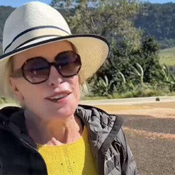 Aos 77 anos, Ana Maria Braga mostra sua produção de café em fazenda no interior