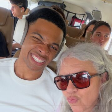 Astrid Fontenelle viaja para Morro de São Paulo para celebrar os 18 anos do filho Gabriel