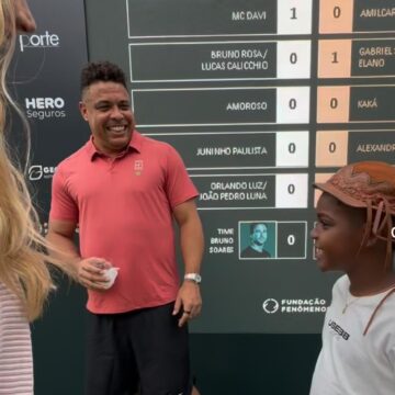 Estrela da Internet, Ruan Vaqueirinho publica momento em que conheceu Ronaldo Fenômeno; confira
