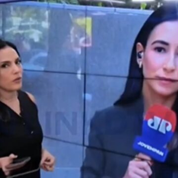 Jornalista da Jovem Pan abandona programa ao vivo após briga nos bastidores