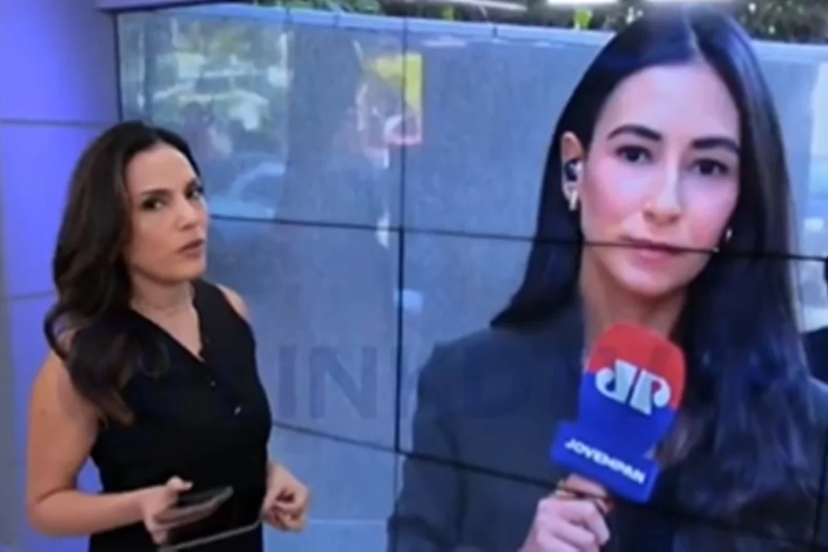 Jornalista da Jovem Pan abandona programa ao vivo após briga nos bastidores